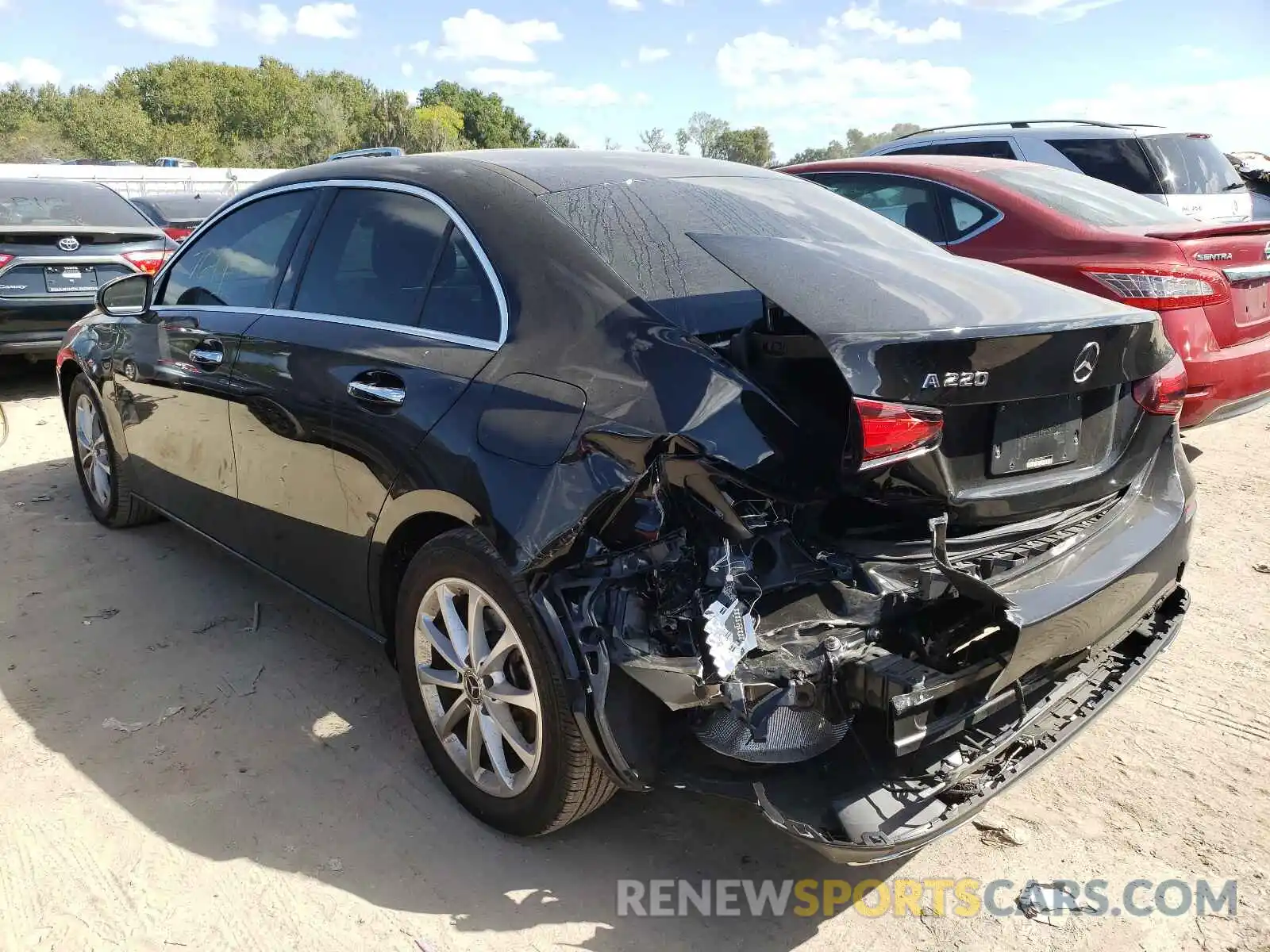 3 Photograph of a damaged car WDD3G4EB0KW023715 MERCEDES-BENZ A-CLASS 2019