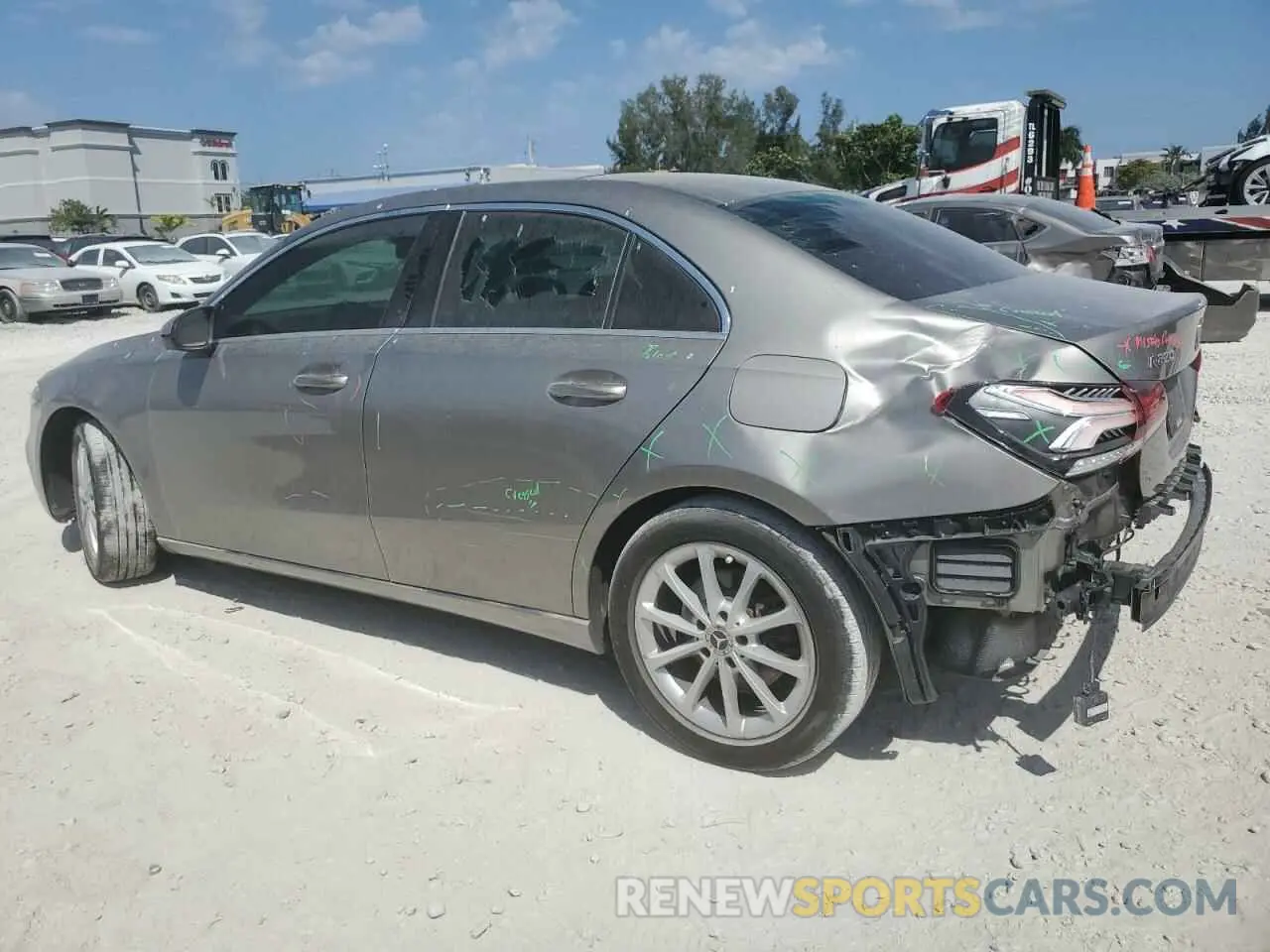 2 Photograph of a damaged car WDD3G4EB0KW027019 MERCEDES-BENZ A-CLASS 2019