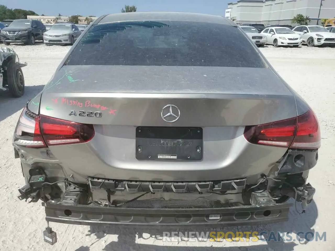 6 Photograph of a damaged car WDD3G4EB0KW027019 MERCEDES-BENZ A-CLASS 2019
