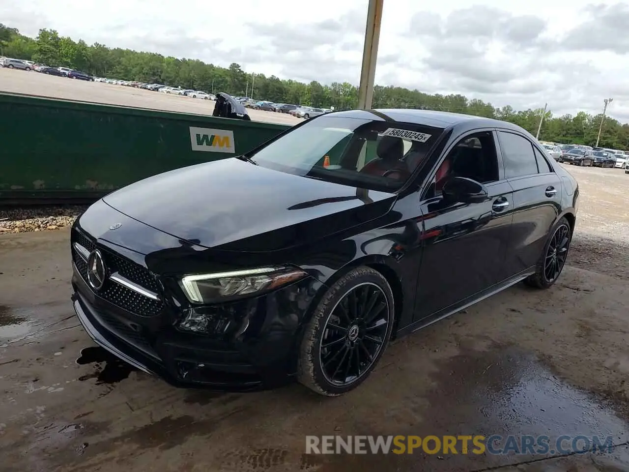 1 Photograph of a damaged car WDD3G4EB0KW027635 MERCEDES-BENZ A-CLASS 2019