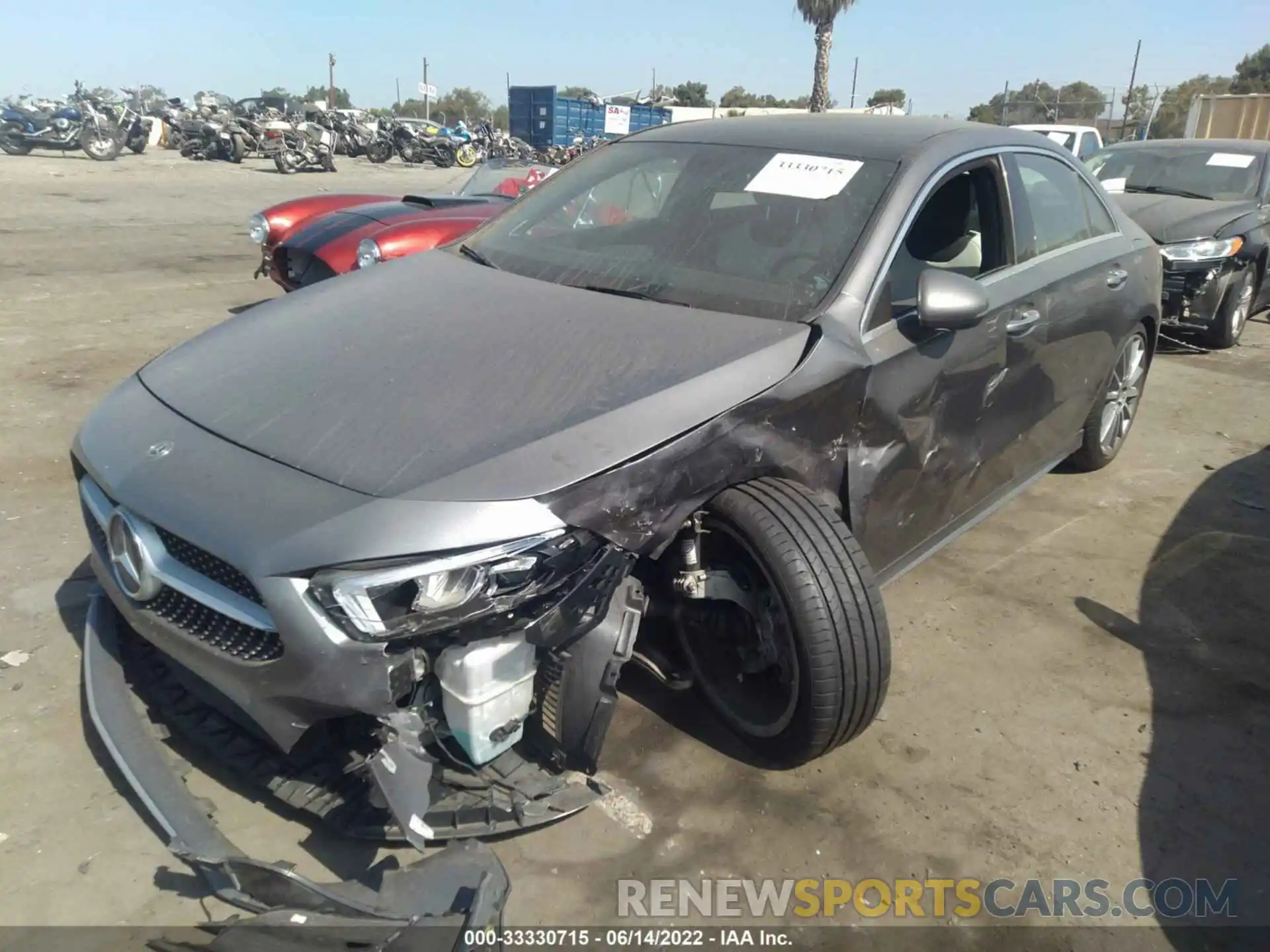 2 Photograph of a damaged car WDD3G4EB1KW014229 MERCEDES-BENZ A-CLASS 2019