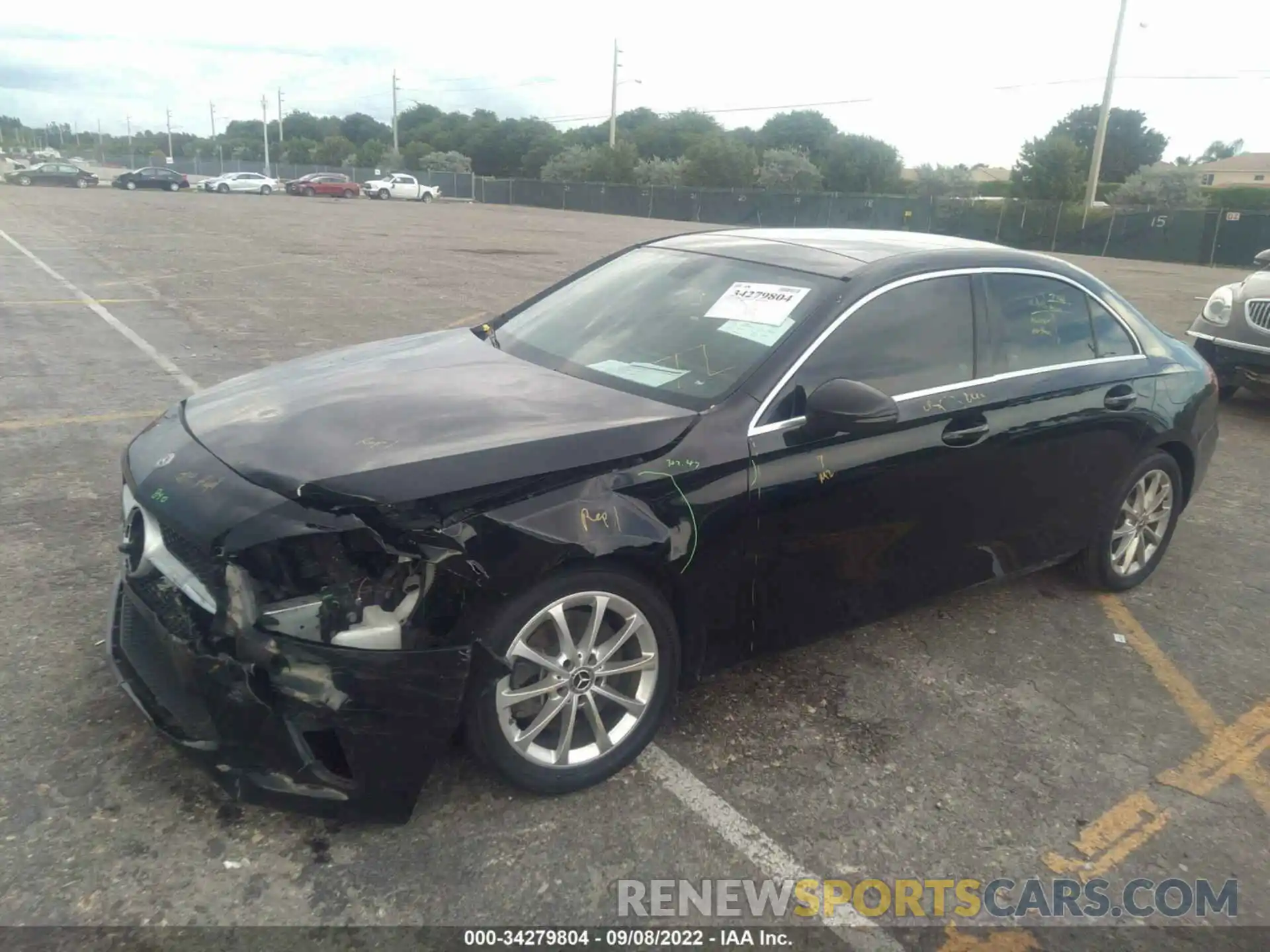 2 Photograph of a damaged car WDD3G4EB1KW019933 MERCEDES-BENZ A-CLASS 2019