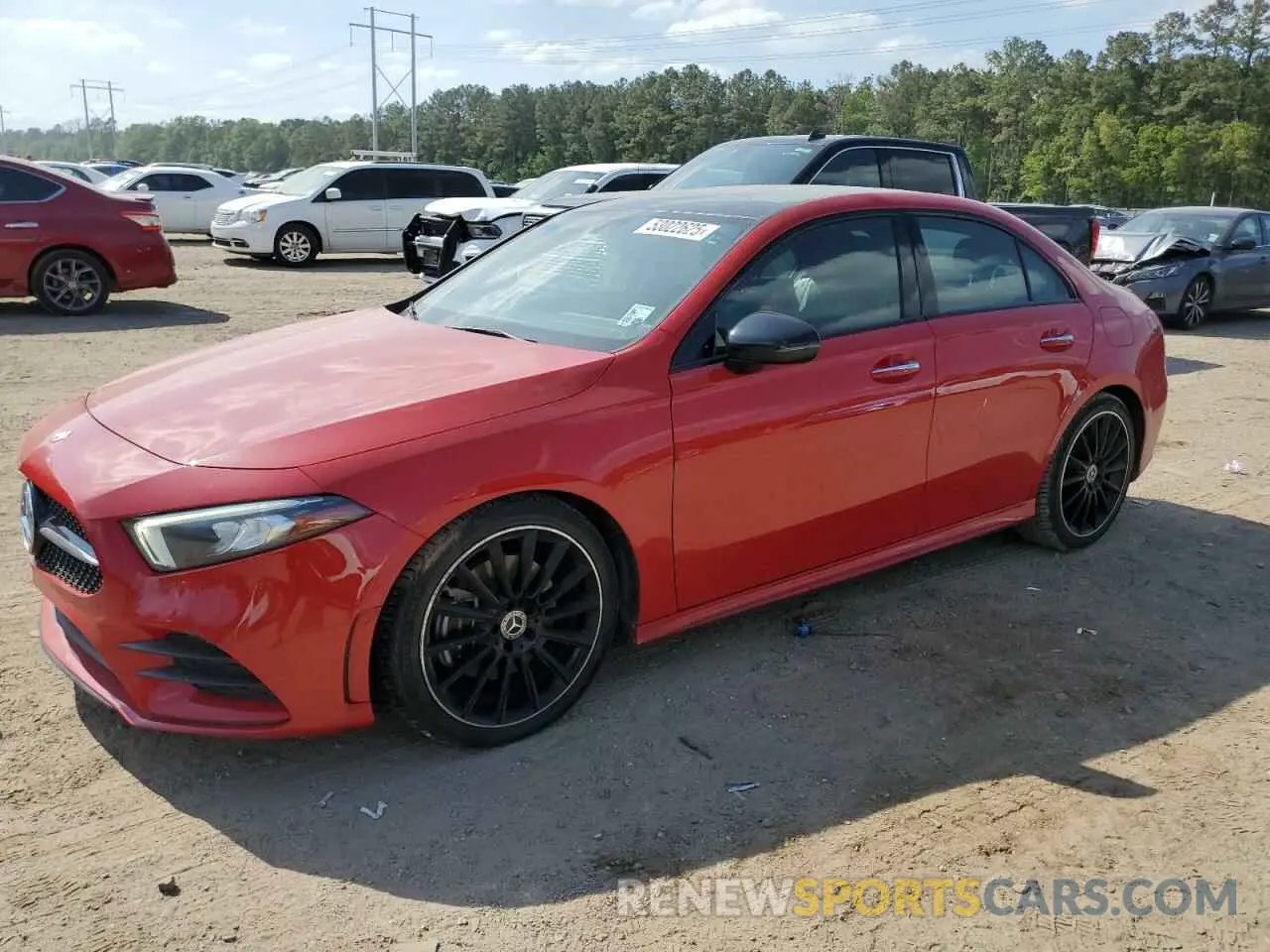 1 Photograph of a damaged car WDD3G4EB2KW015955 MERCEDES-BENZ A-CLASS 2019