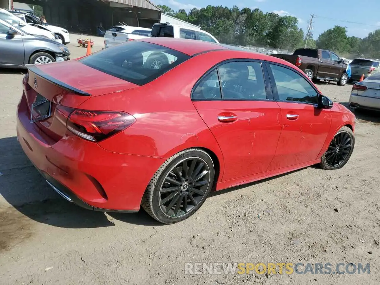 3 Photograph of a damaged car WDD3G4EB2KW015955 MERCEDES-BENZ A-CLASS 2019