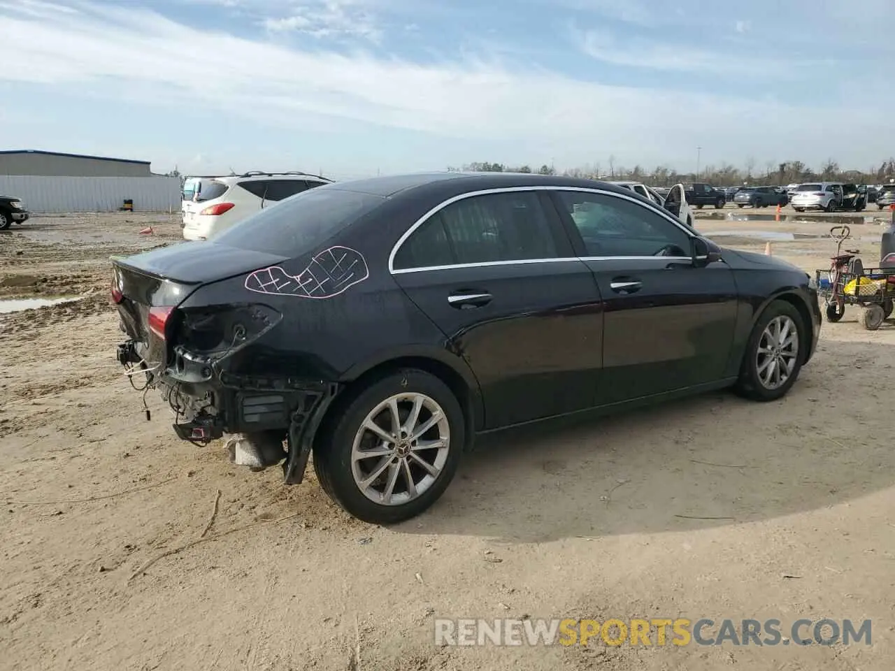3 Photograph of a damaged car WDD3G4EB2KW024607 MERCEDES-BENZ A-CLASS 2019