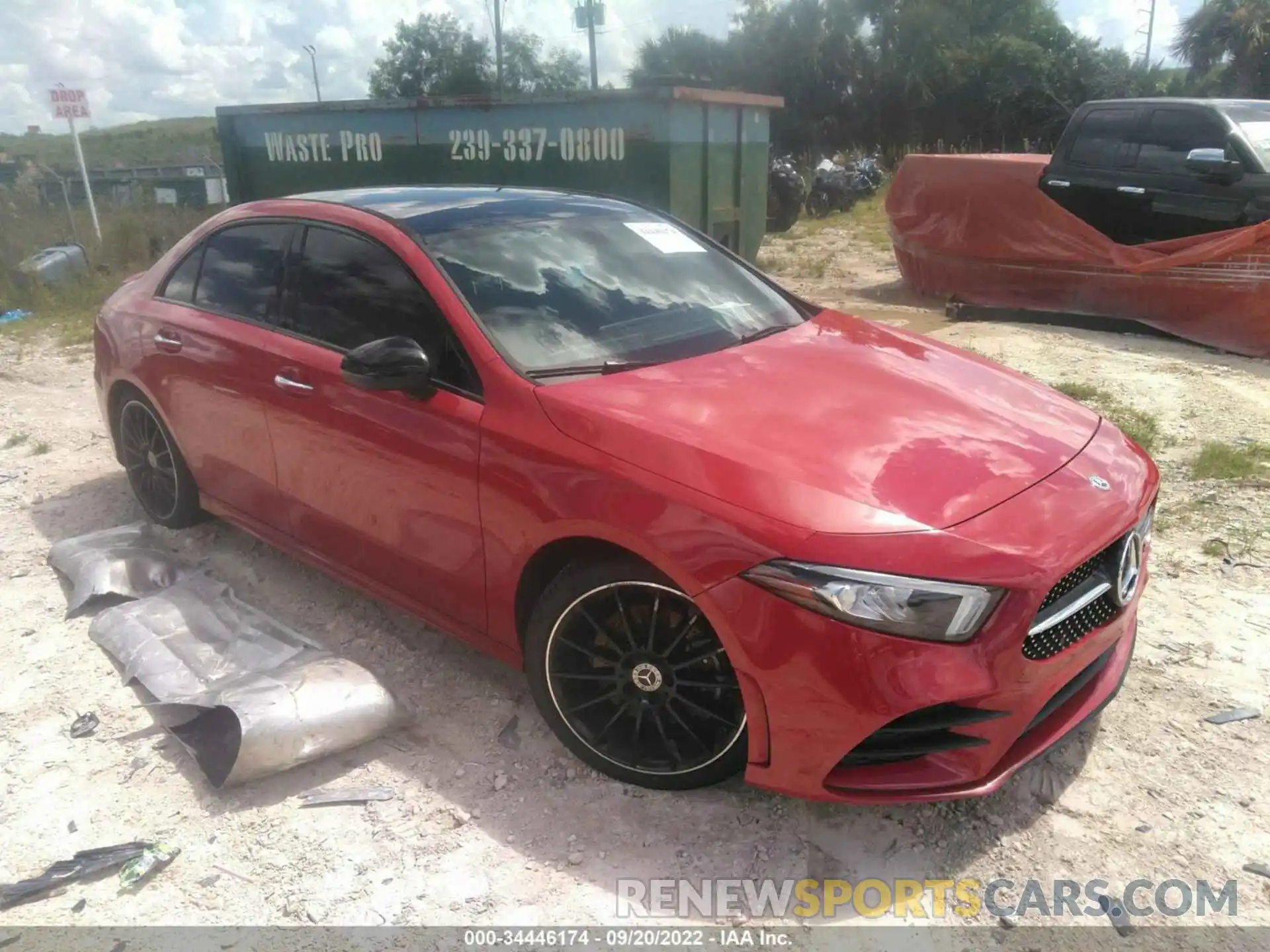 1 Photograph of a damaged car WDD3G4EB3KW013146 MERCEDES-BENZ A-CLASS 2019