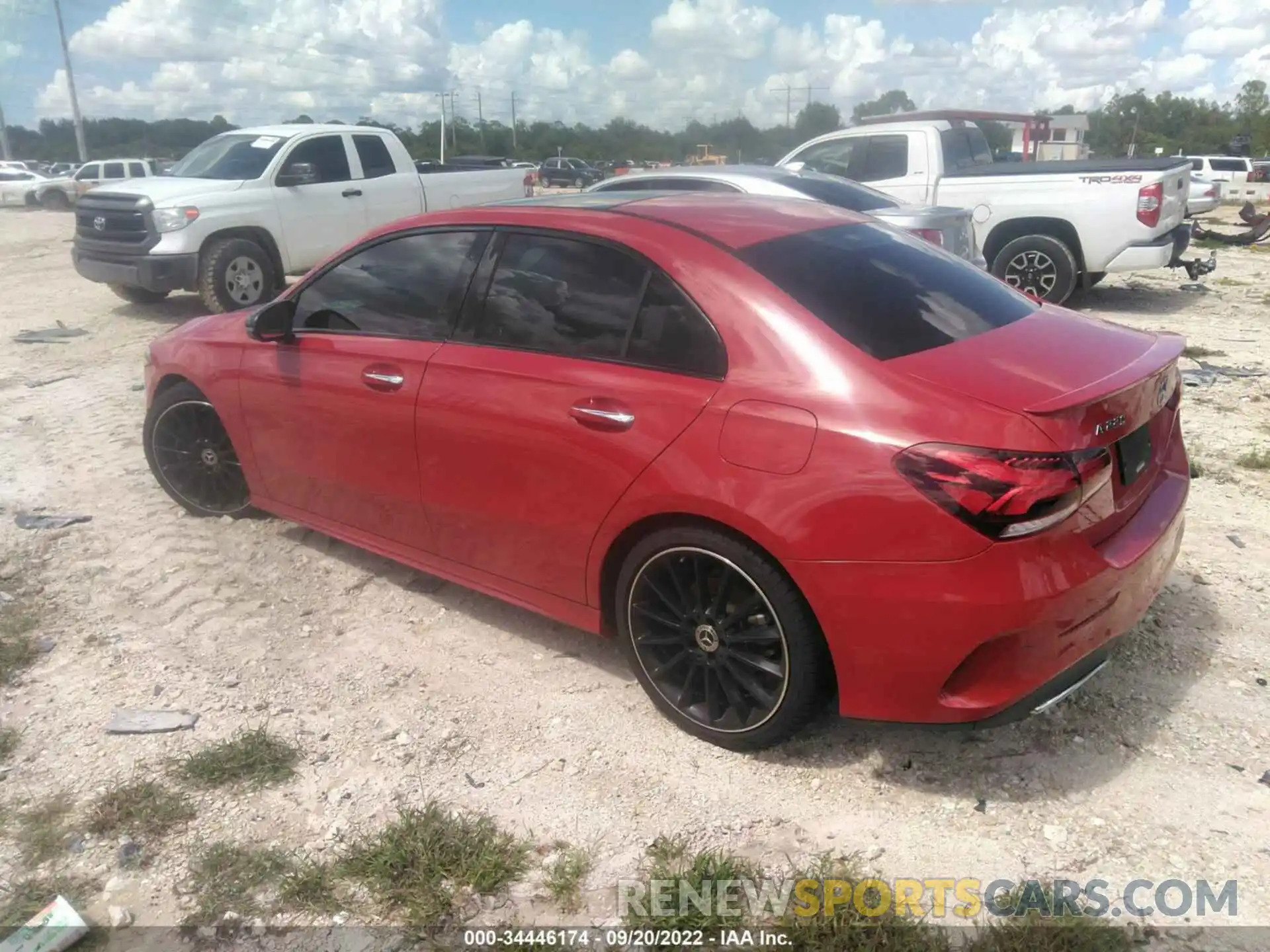 3 Photograph of a damaged car WDD3G4EB3KW013146 MERCEDES-BENZ A-CLASS 2019