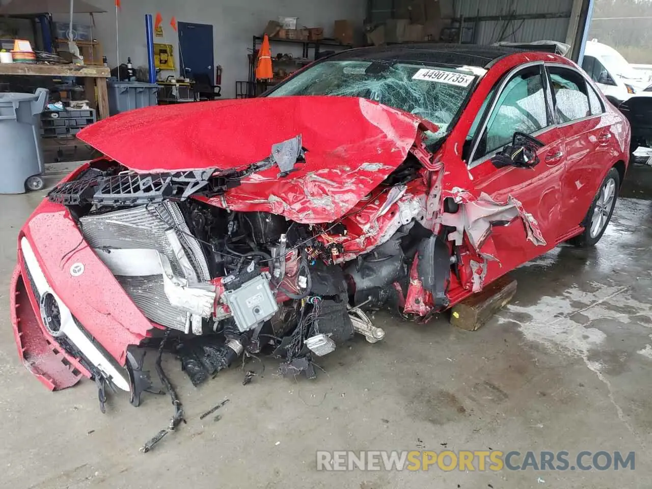 1 Photograph of a damaged car WDD3G4EB4KW027105 MERCEDES-BENZ A-CLASS 2019