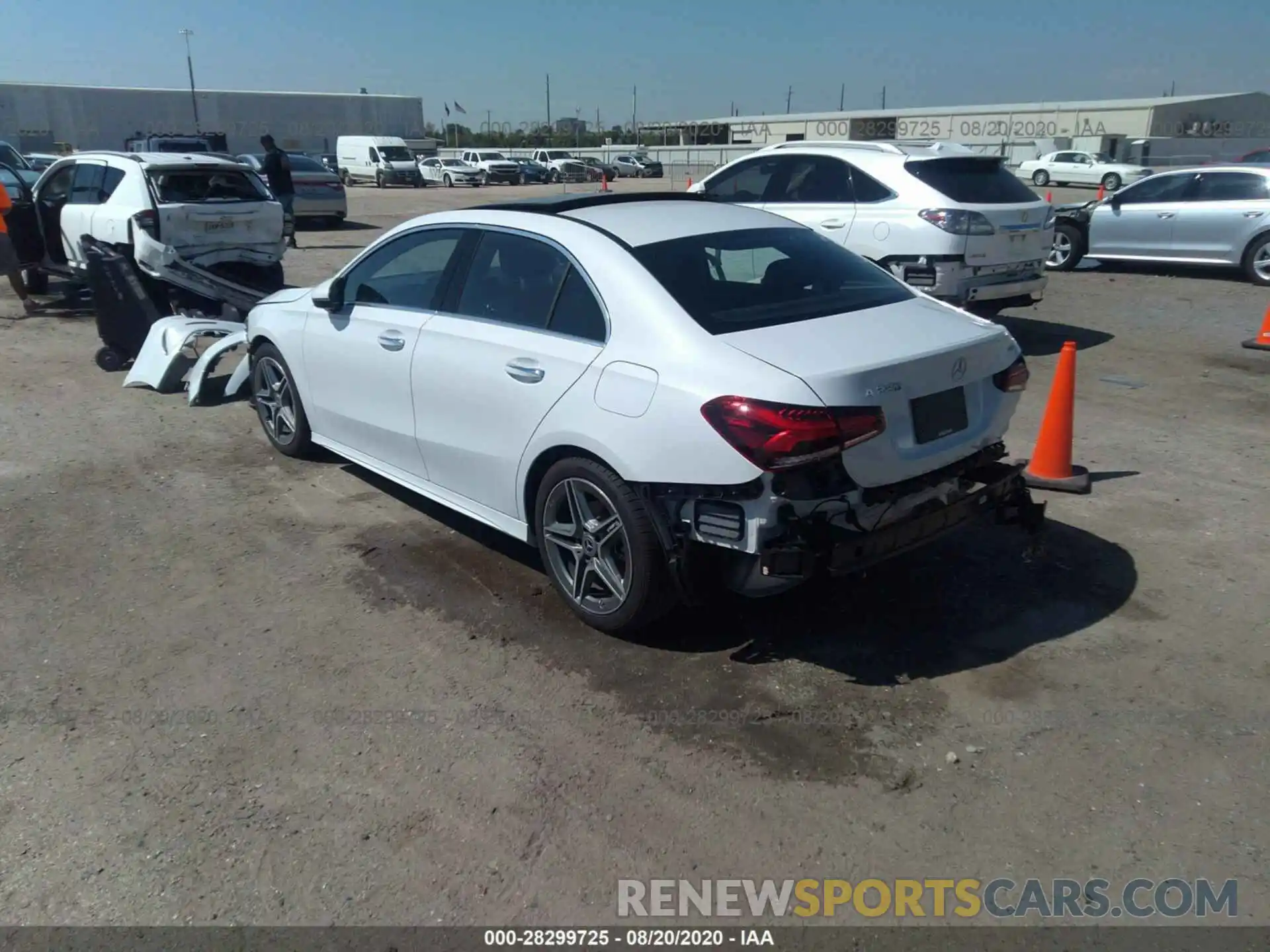 3 Photograph of a damaged car WDD3G4EB4KW031669 MERCEDES-BENZ A-CLASS 2019