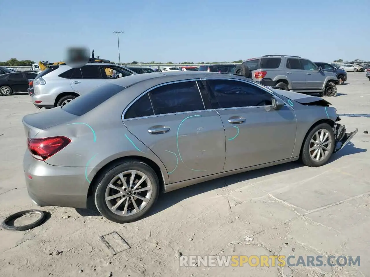 3 Photograph of a damaged car WDD3G4EB4KW032062 MERCEDES-BENZ A-CLASS 2019