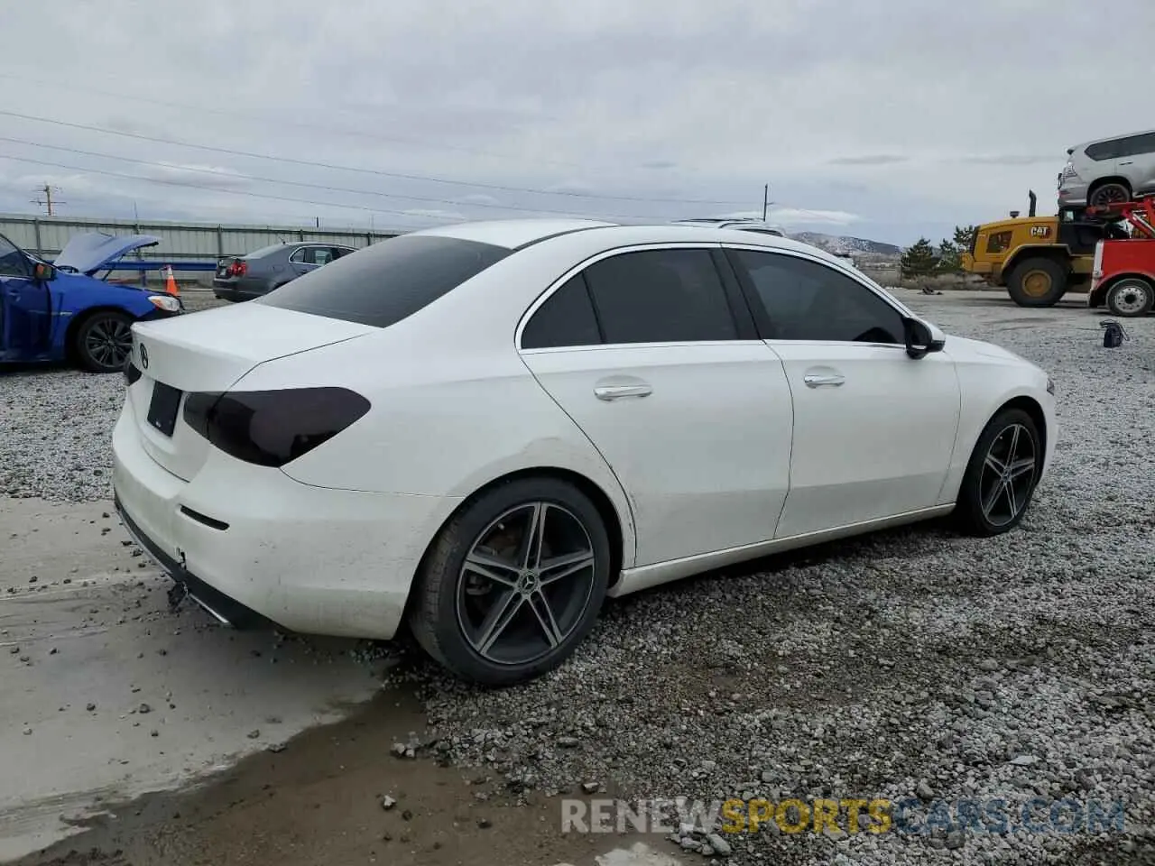 3 Photograph of a damaged car WDD3G4EB5KW003203 MERCEDES-BENZ A-CLASS 2019