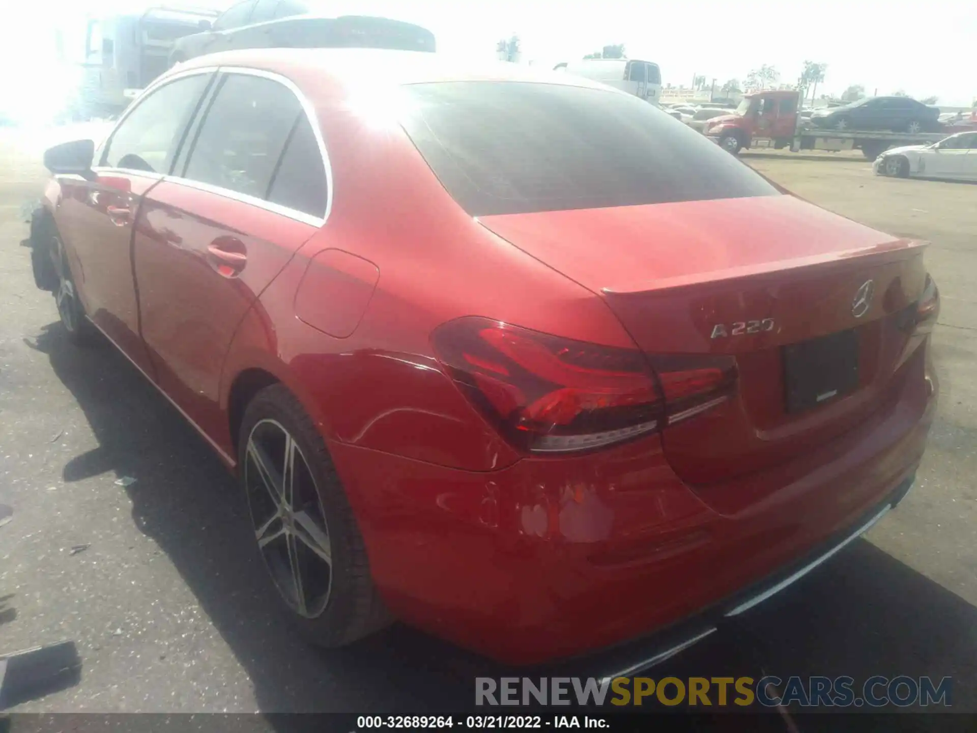 3 Photograph of a damaged car WDD3G4EB5KW028537 MERCEDES-BENZ A-CLASS 2019