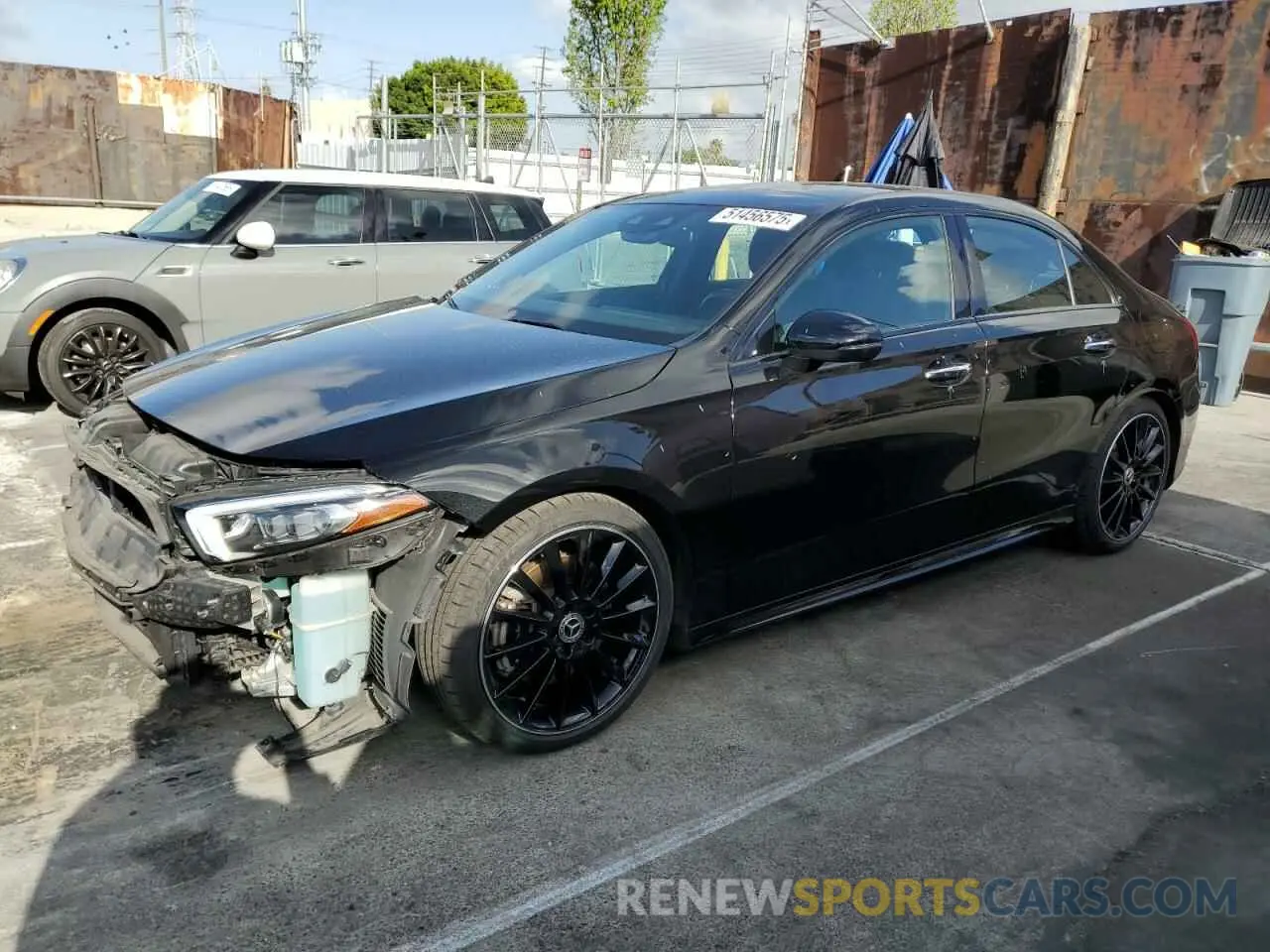 1 Photograph of a damaged car WDD3G4EB6KW005641 MERCEDES-BENZ A-CLASS 2019