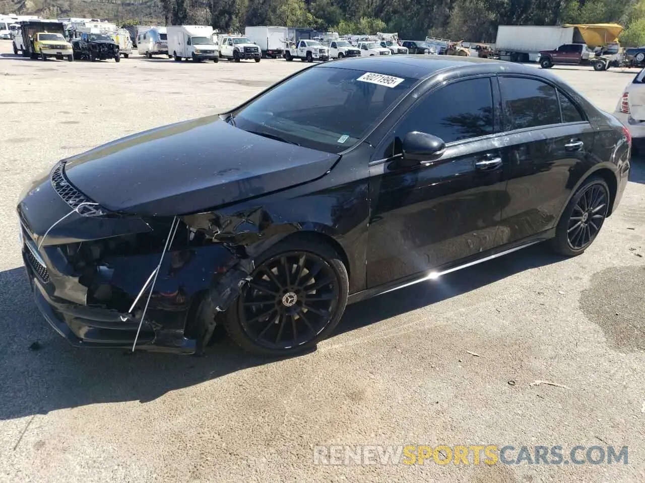 1 Photograph of a damaged car WDD3G4EB6KW012413 MERCEDES-BENZ A-CLASS 2019