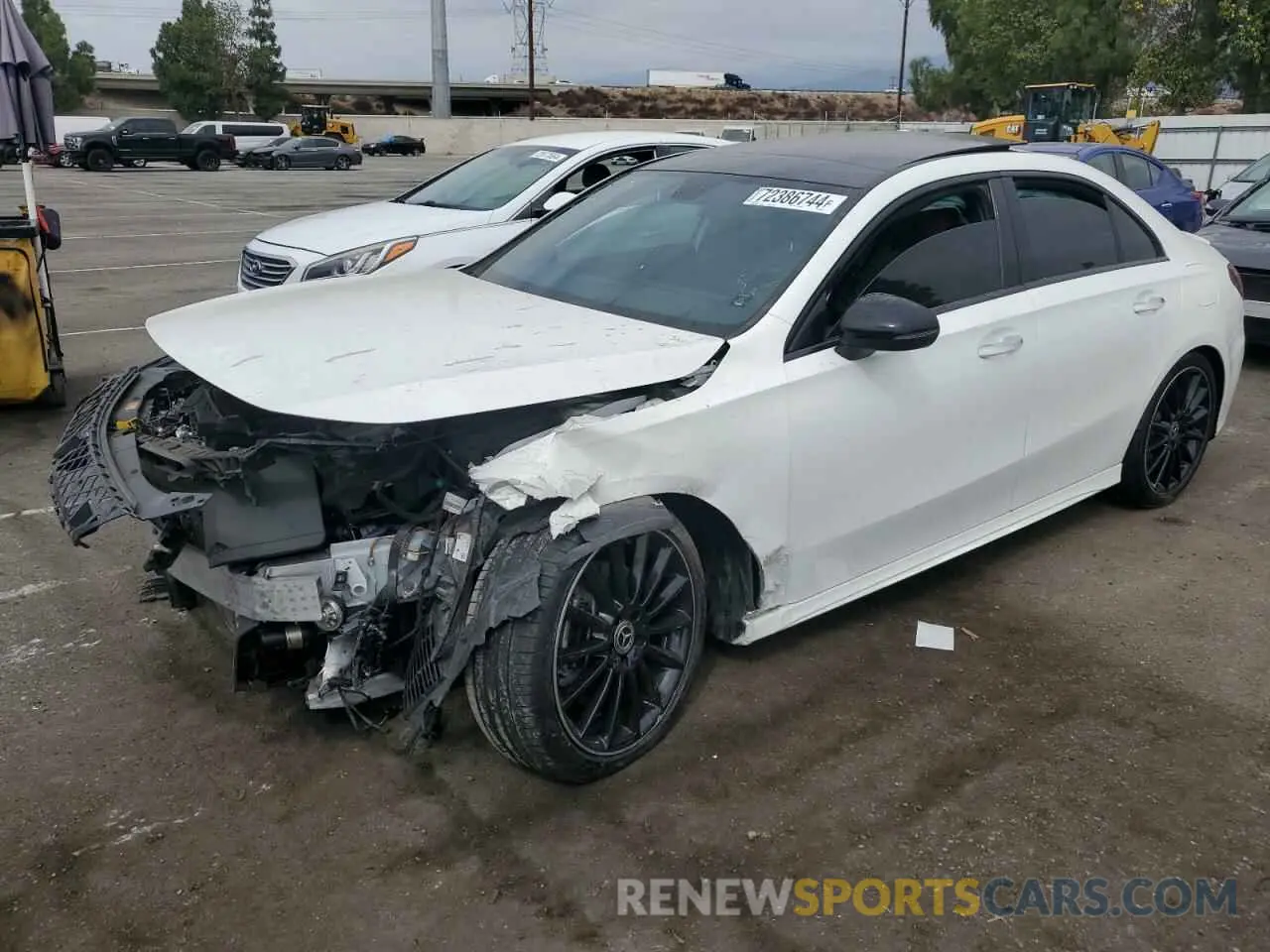 1 Photograph of a damaged car WDD3G4EB6KW025260 MERCEDES-BENZ A-CLASS 2019