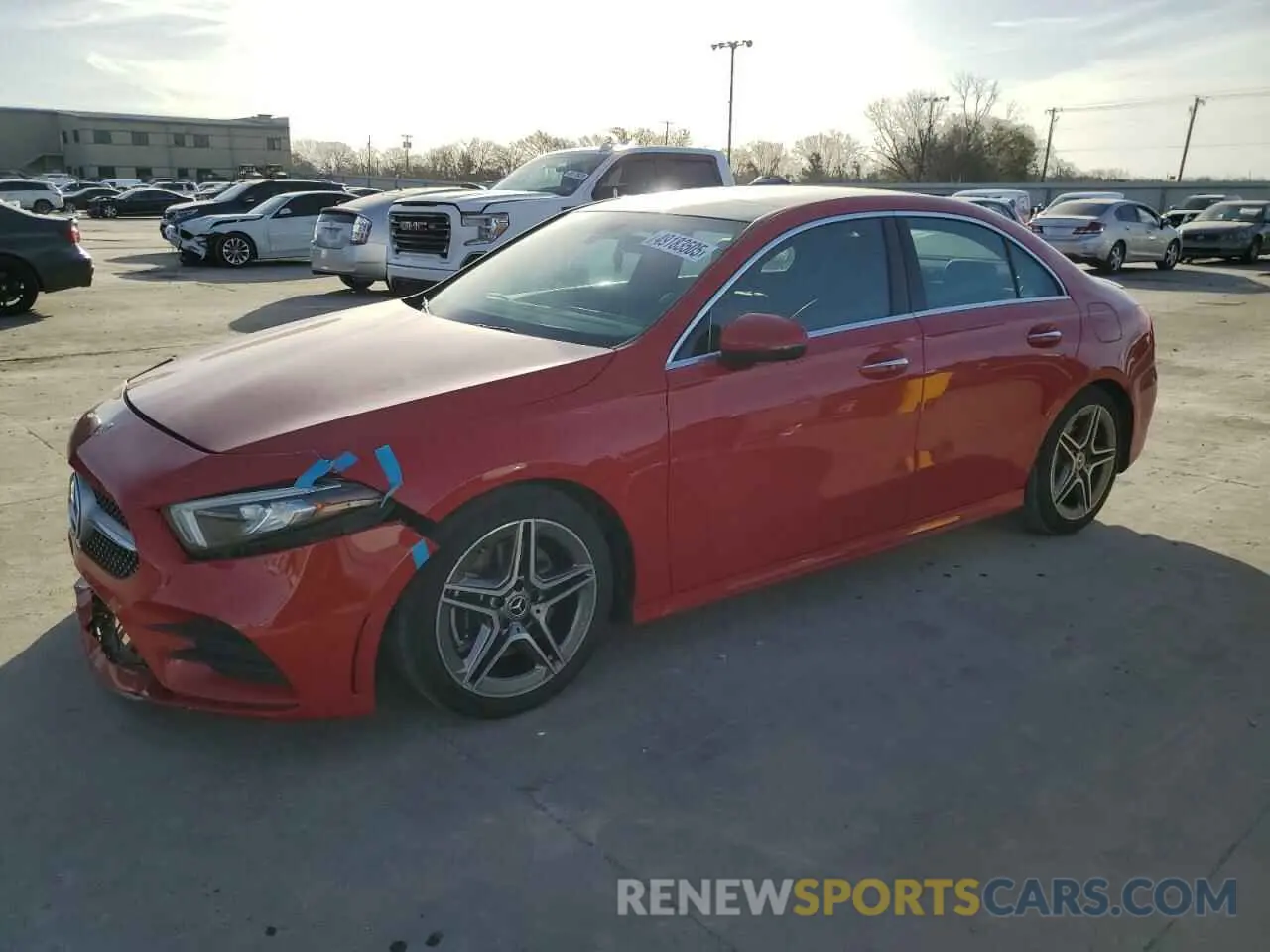 1 Photograph of a damaged car WDD3G4EB6KW033617 MERCEDES-BENZ A-CLASS 2019