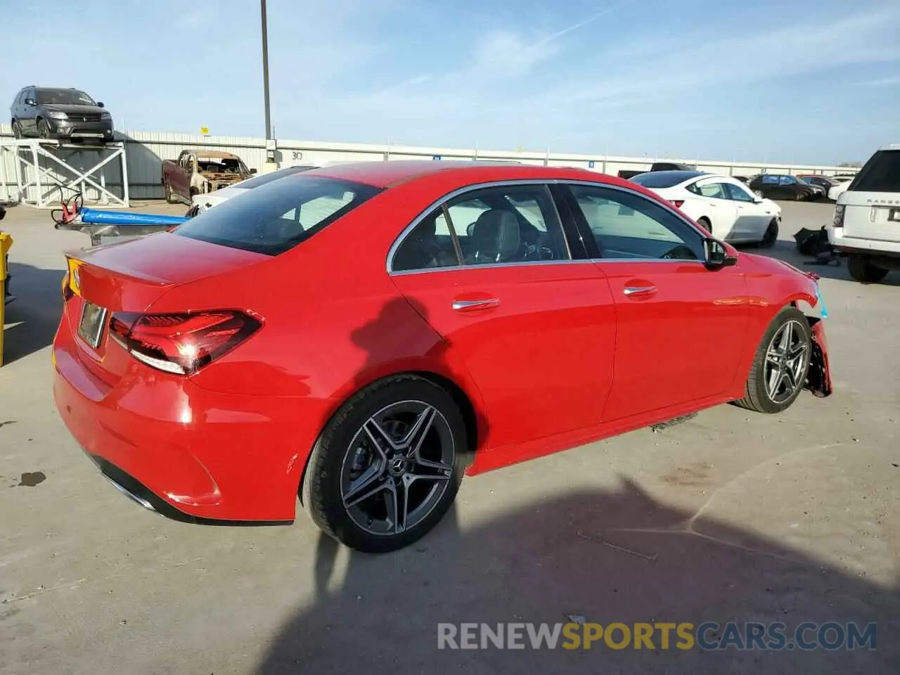 3 Photograph of a damaged car WDD3G4EB6KW033617 MERCEDES-BENZ A-CLASS 2019