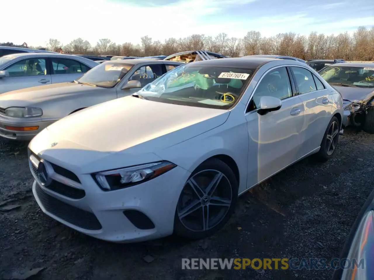 2 Photograph of a damaged car WDD3G4EB6KW033813 MERCEDES-BENZ A-CLASS 2019