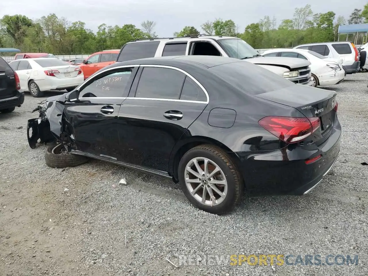 2 Photograph of a damaged car WDD3G4EB7KW025252 MERCEDES-BENZ A-CLASS 2019