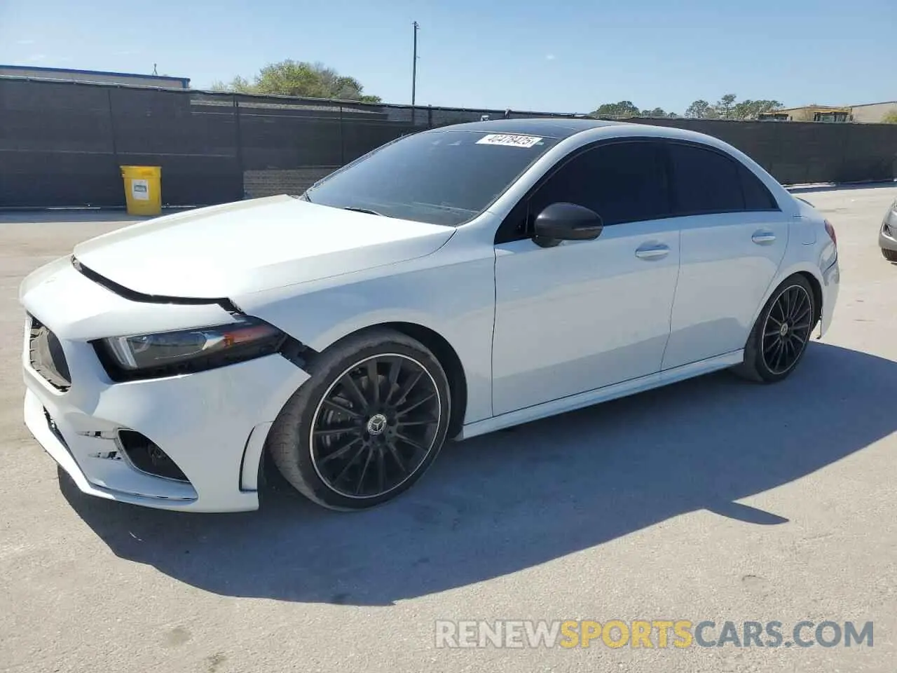 1 Photograph of a damaged car WDD3G4EB7KW026966 MERCEDES-BENZ A-CLASS 2019