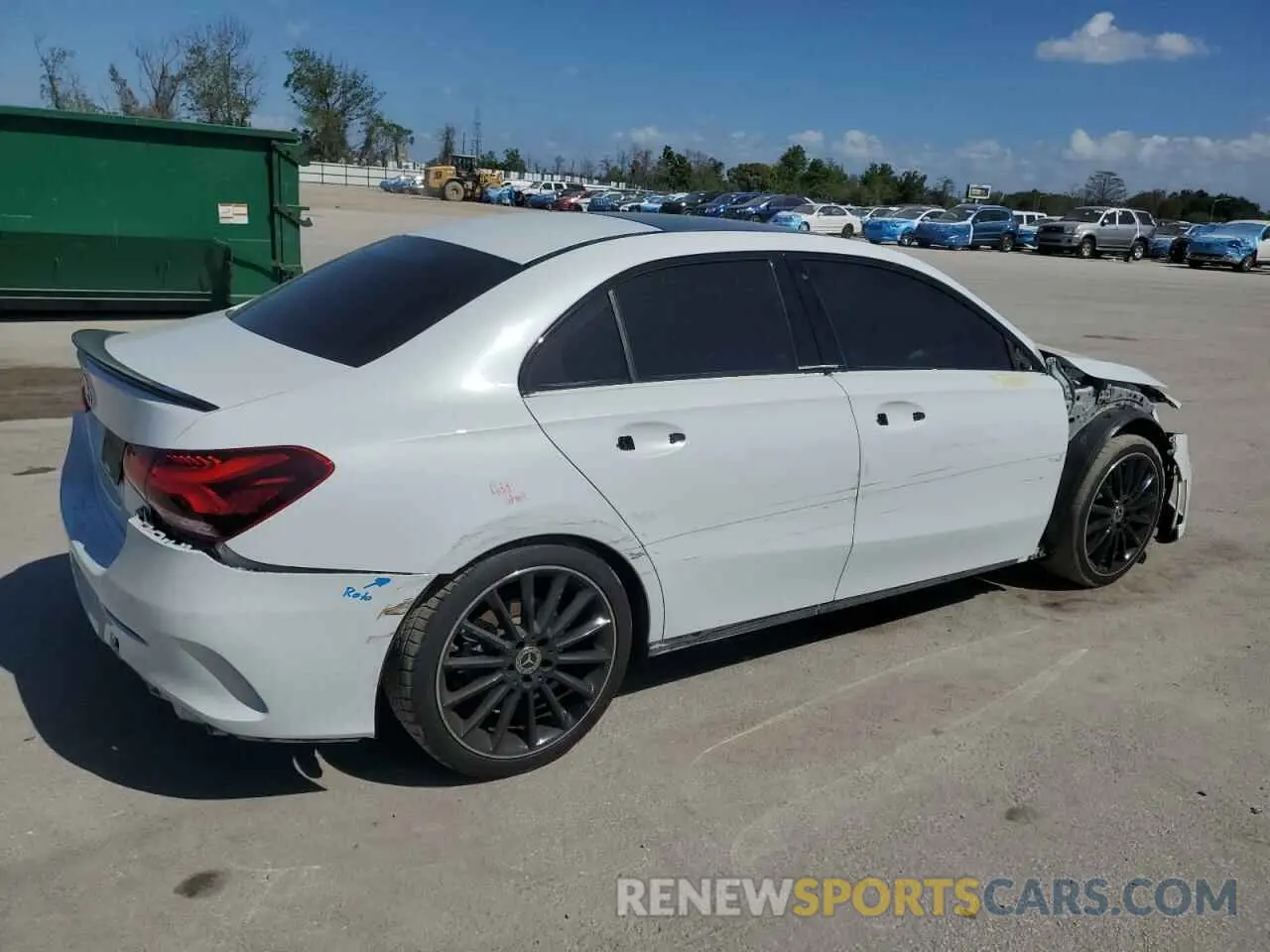 3 Photograph of a damaged car WDD3G4EB7KW026966 MERCEDES-BENZ A-CLASS 2019