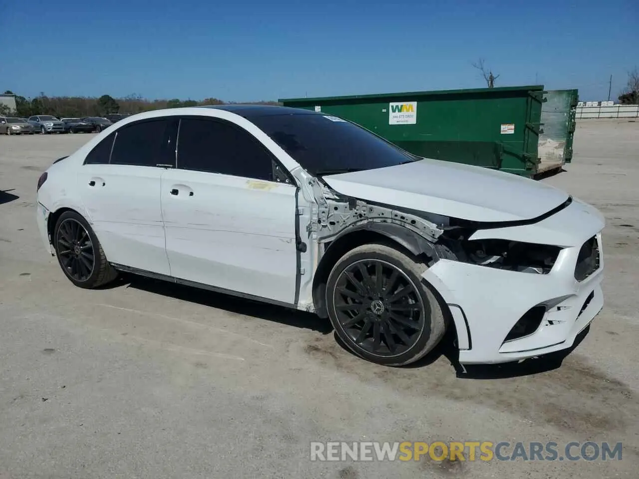 4 Photograph of a damaged car WDD3G4EB7KW026966 MERCEDES-BENZ A-CLASS 2019
