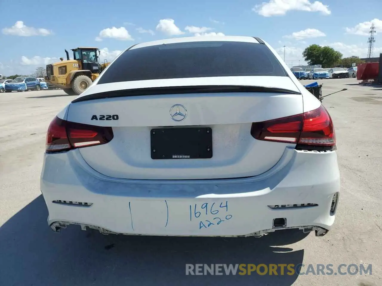 6 Photograph of a damaged car WDD3G4EB7KW026966 MERCEDES-BENZ A-CLASS 2019
