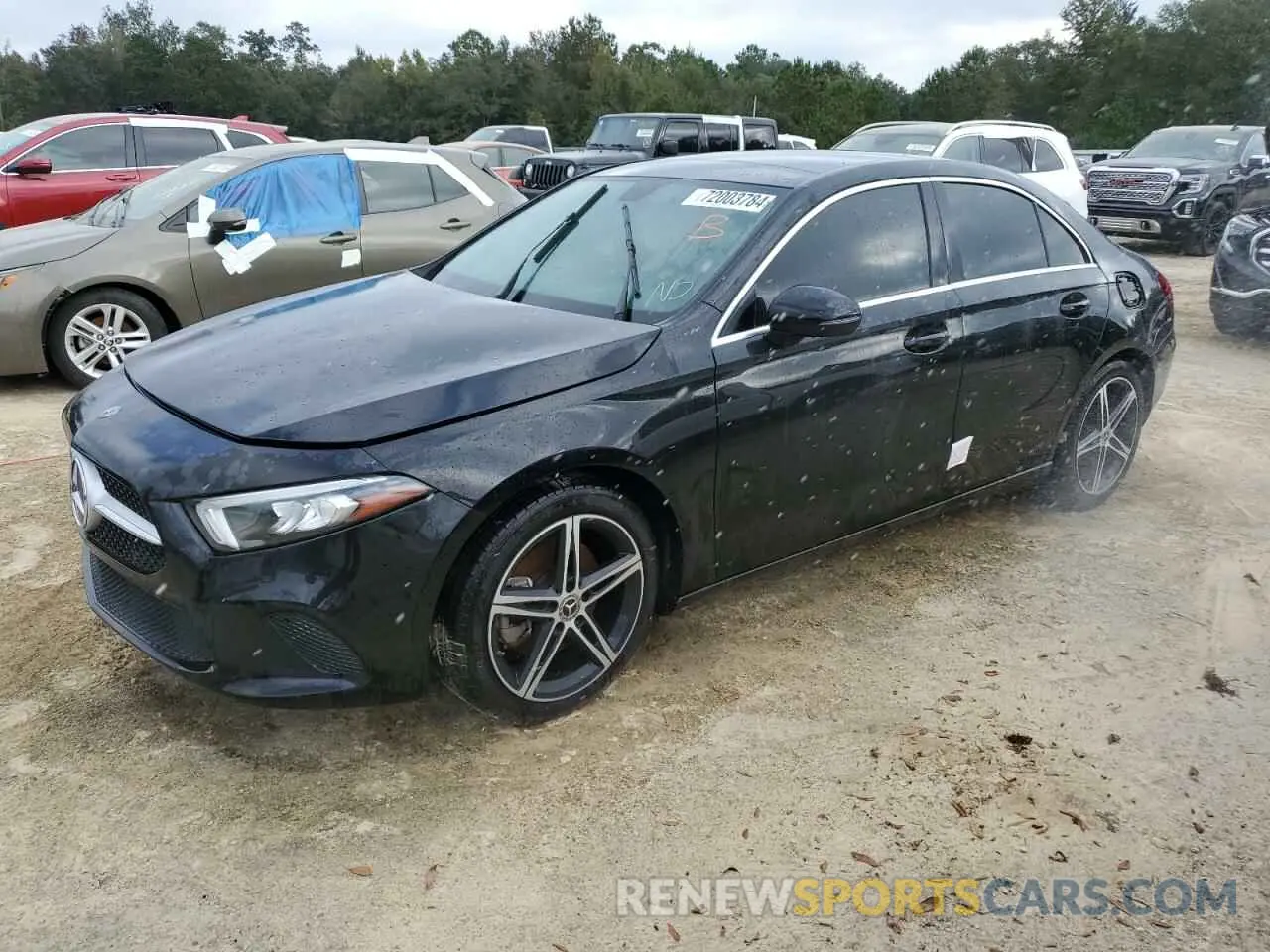 1 Photograph of a damaged car WDD3G4EB8KW008203 MERCEDES-BENZ A-CLASS 2019