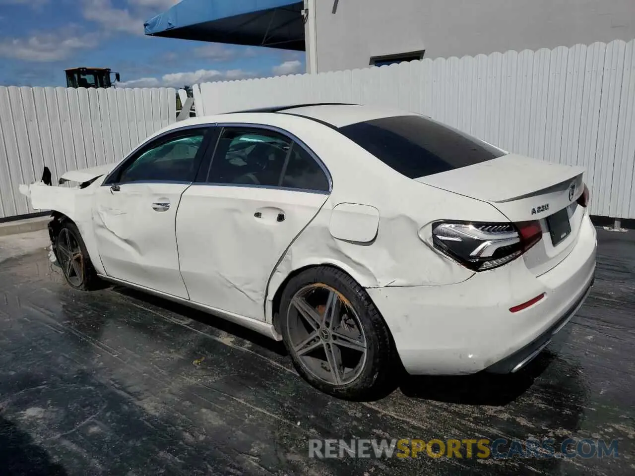 2 Photograph of a damaged car WDD3G4EB8KW014311 MERCEDES-BENZ A-CLASS 2019