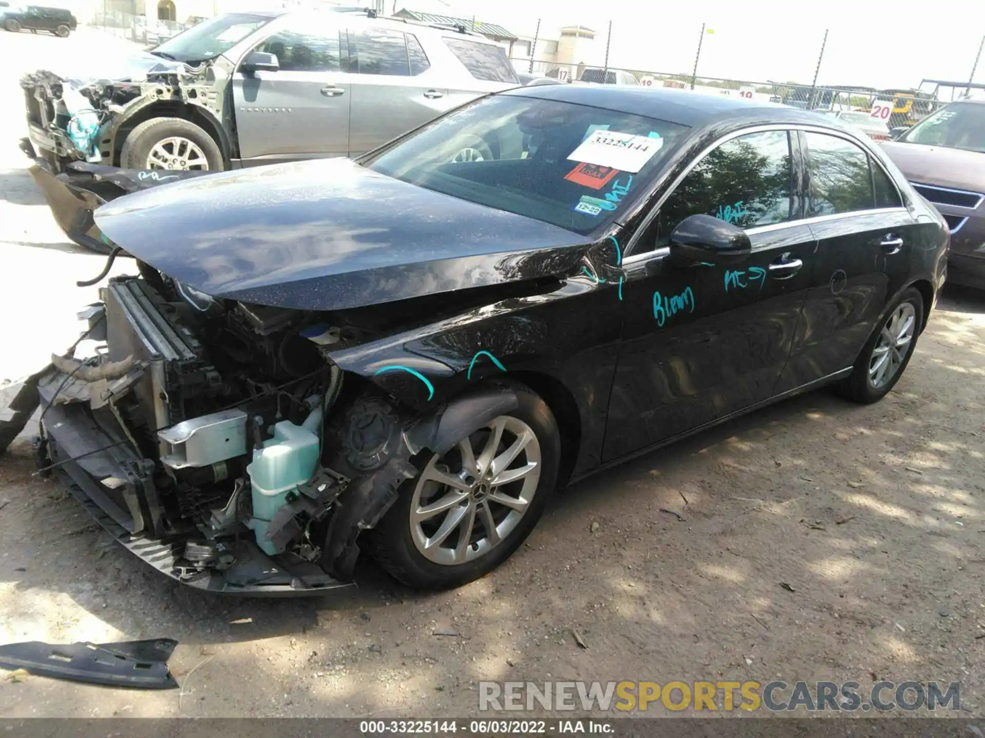 2 Photograph of a damaged car WDD3G4EB9KW002622 MERCEDES-BENZ A-CLASS 2019