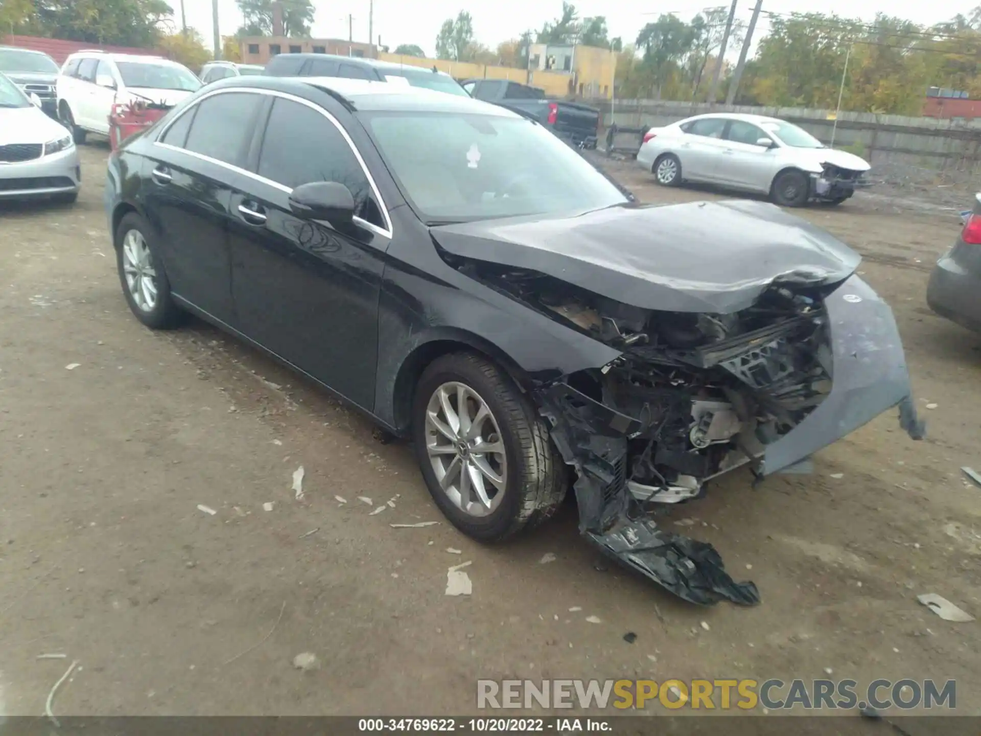 1 Photograph of a damaged car WDD3G4EB9KW022725 MERCEDES-BENZ A-CLASS 2019