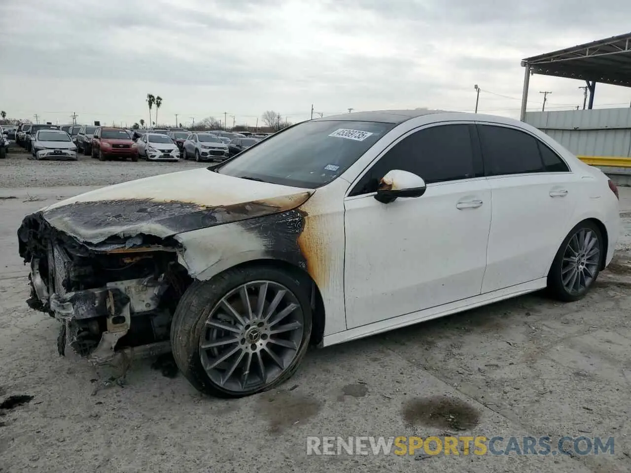 1 Photograph of a damaged car WDD3G4EBXKW012818 MERCEDES-BENZ A-CLASS 2019