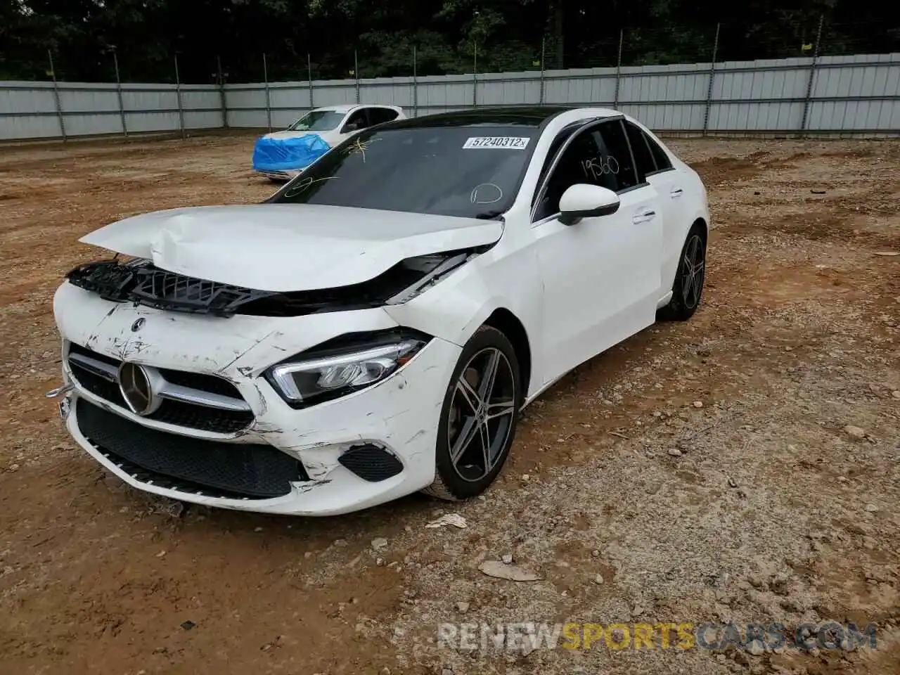 2 Photograph of a damaged car WDD3G4EBXKW013046 MERCEDES-BENZ A-CLASS 2019