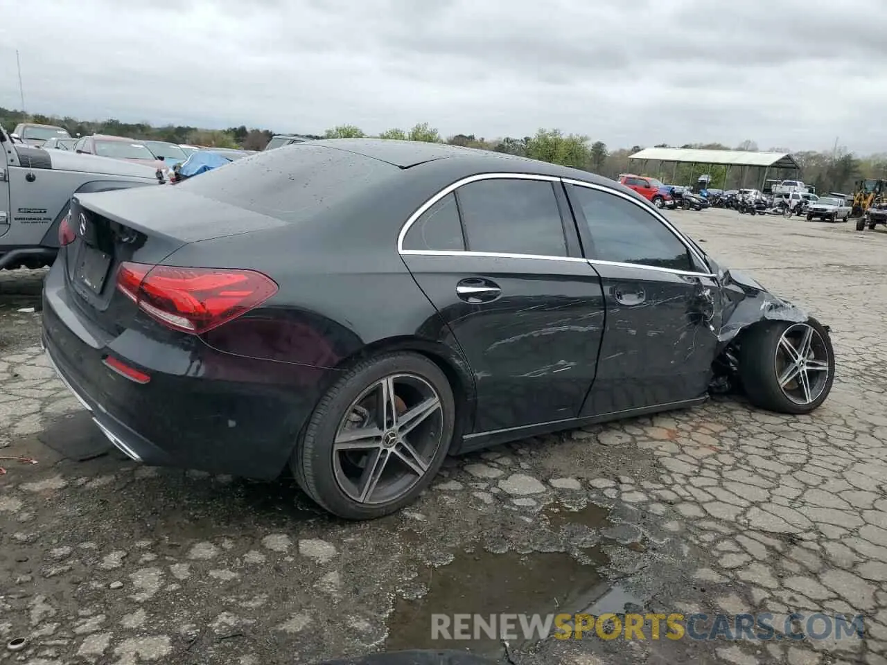 3 Photograph of a damaged car WDD3G4EBXKW024936 MERCEDES-BENZ A-CLASS 2019