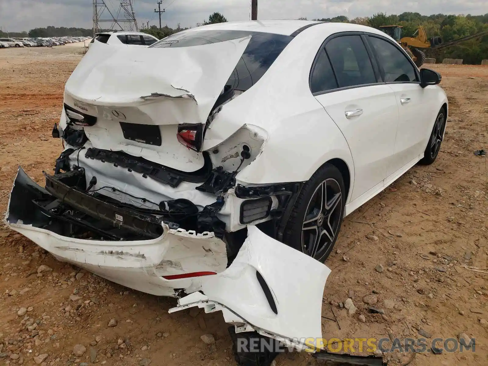 4 Photograph of a damaged car WDD3G4EBXKW025522 MERCEDES-BENZ A-CLASS 2019