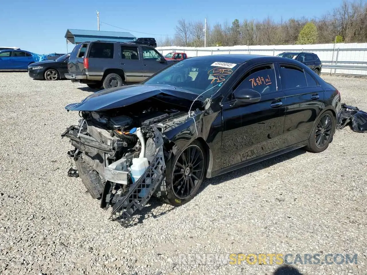 1 Photograph of a damaged car WDD3G4EBXKW028565 MERCEDES-BENZ A-CLASS 2019