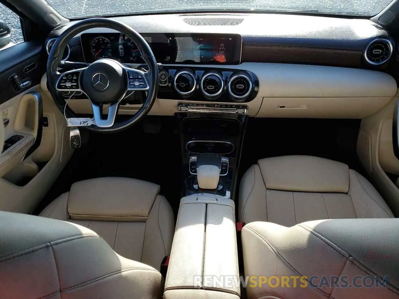 8 Photograph of a damaged car WDD3G4FB0KW022305 MERCEDES-BENZ A-CLASS 2019