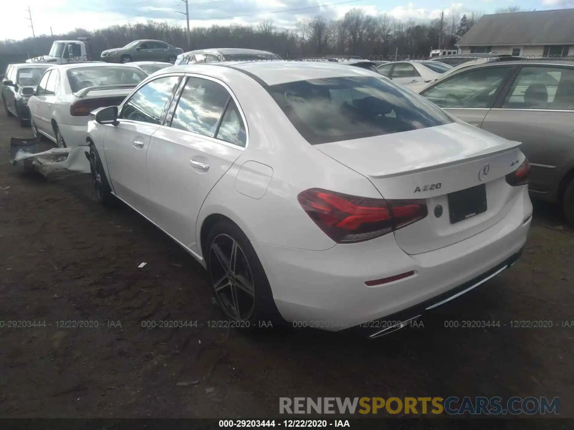 3 Photograph of a damaged car WDD3G4FB1KW013077 MERCEDES-BENZ A-CLASS 2019