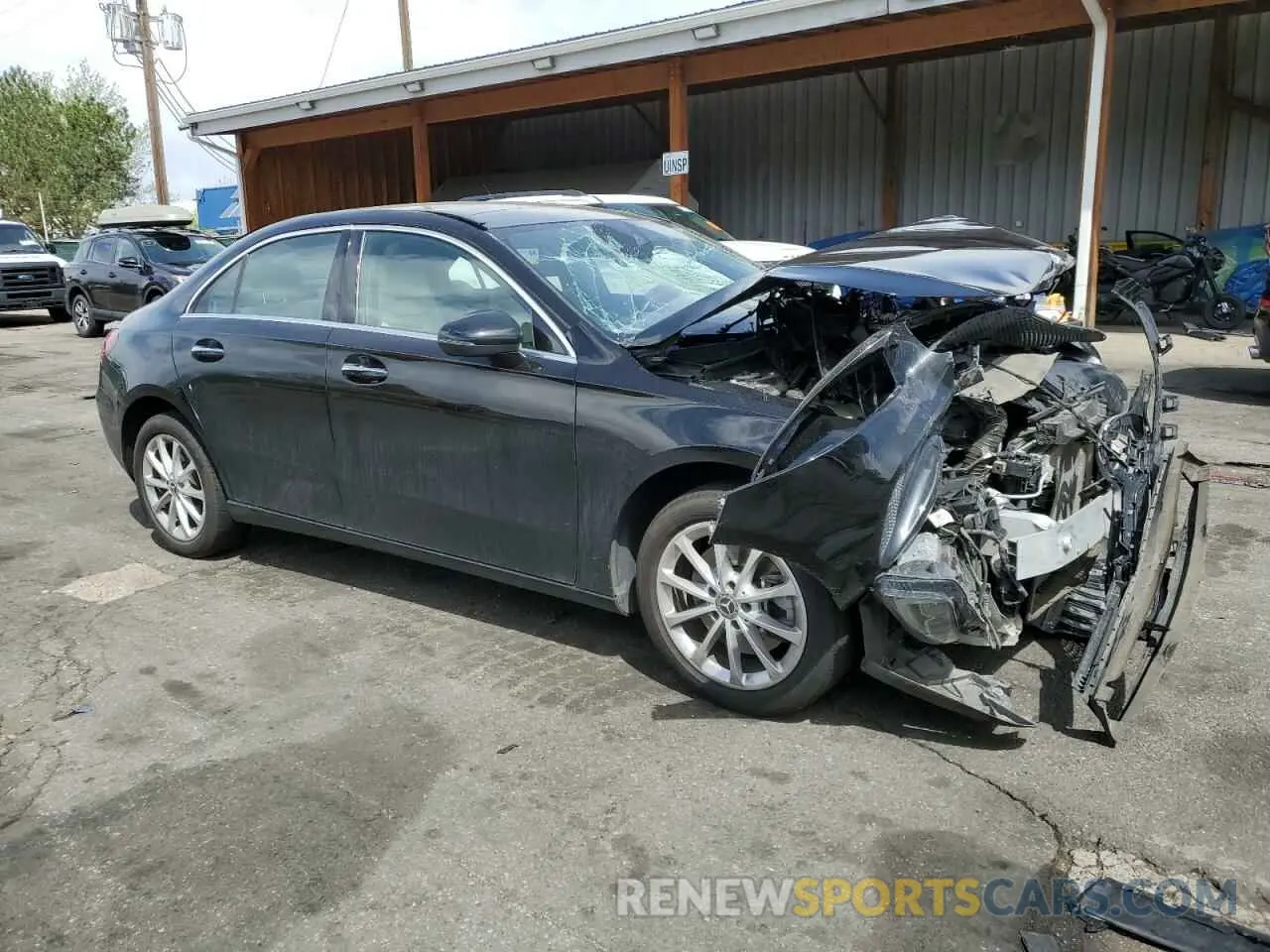 4 Photograph of a damaged car WDD3G4FB1KW027478 MERCEDES-BENZ A-CLASS 2019