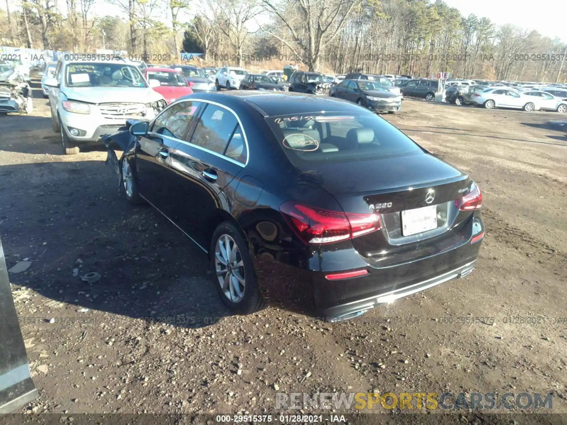 3 Photograph of a damaged car WDD3G4FB2KW027456 MERCEDES-BENZ A-CLASS 2019