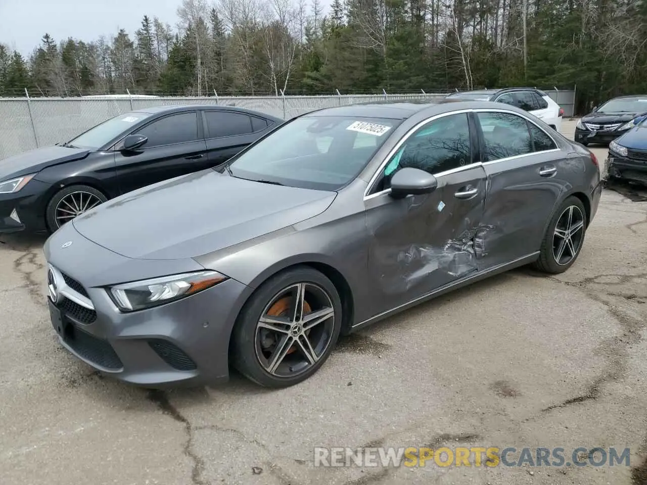 1 Photograph of a damaged car WDD3G4FB2KW031250 MERCEDES-BENZ A-CLASS 2019