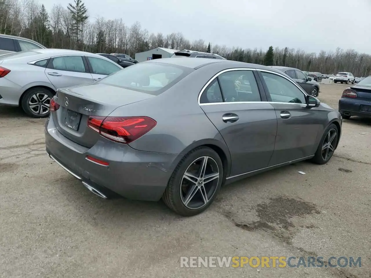 3 Photograph of a damaged car WDD3G4FB2KW031250 MERCEDES-BENZ A-CLASS 2019