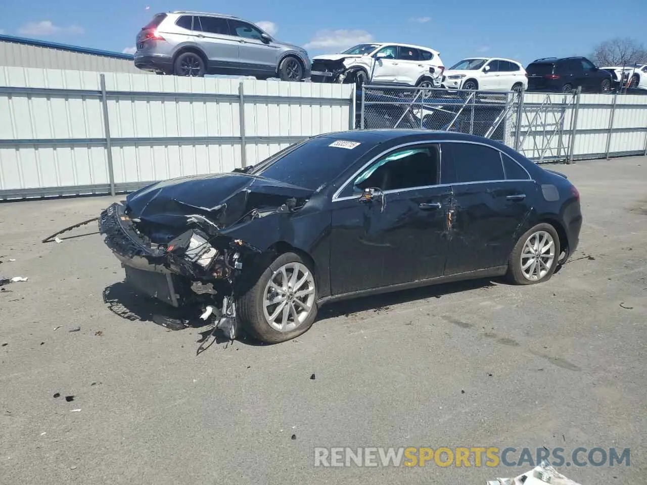 1 Photograph of a damaged car WDD3G4FB3KW012643 MERCEDES-BENZ A-CLASS 2019