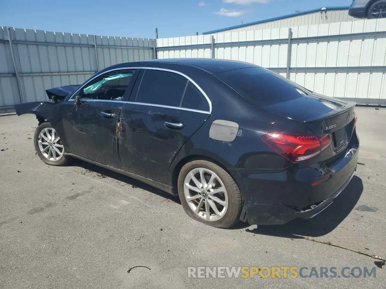 2 Photograph of a damaged car WDD3G4FB3KW012643 MERCEDES-BENZ A-CLASS 2019