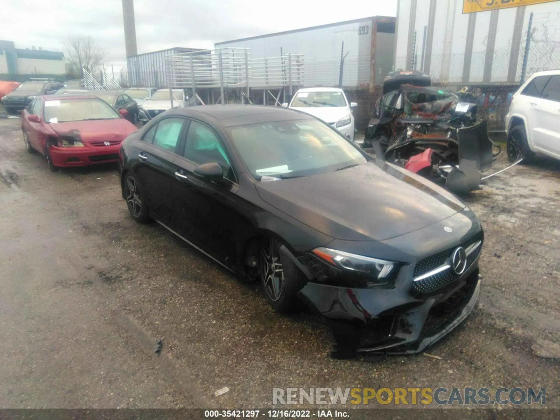 1 Photograph of a damaged car WDD3G4FB3KW019821 MERCEDES-BENZ A-CLASS 2019