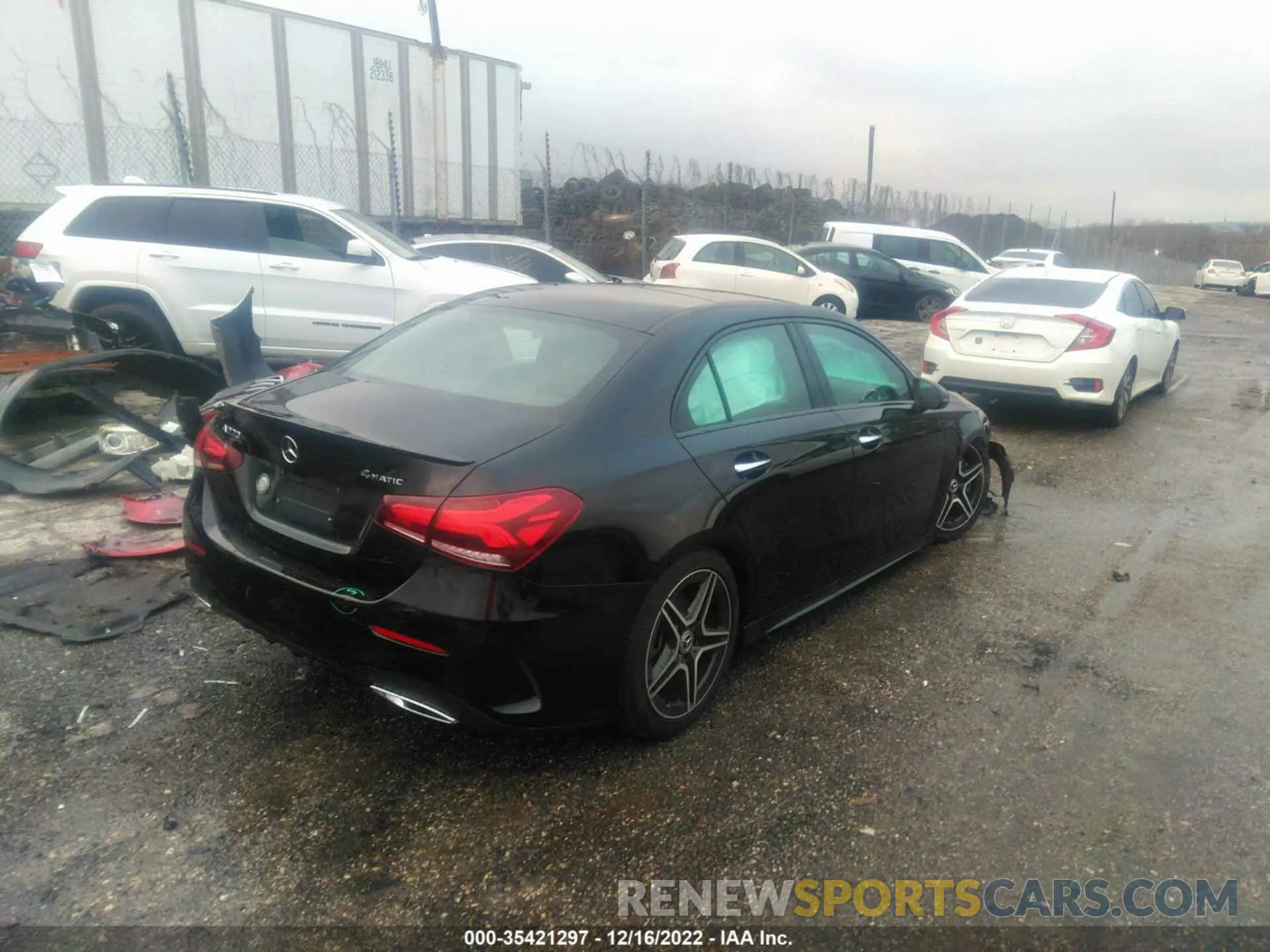 4 Photograph of a damaged car WDD3G4FB3KW019821 MERCEDES-BENZ A-CLASS 2019
