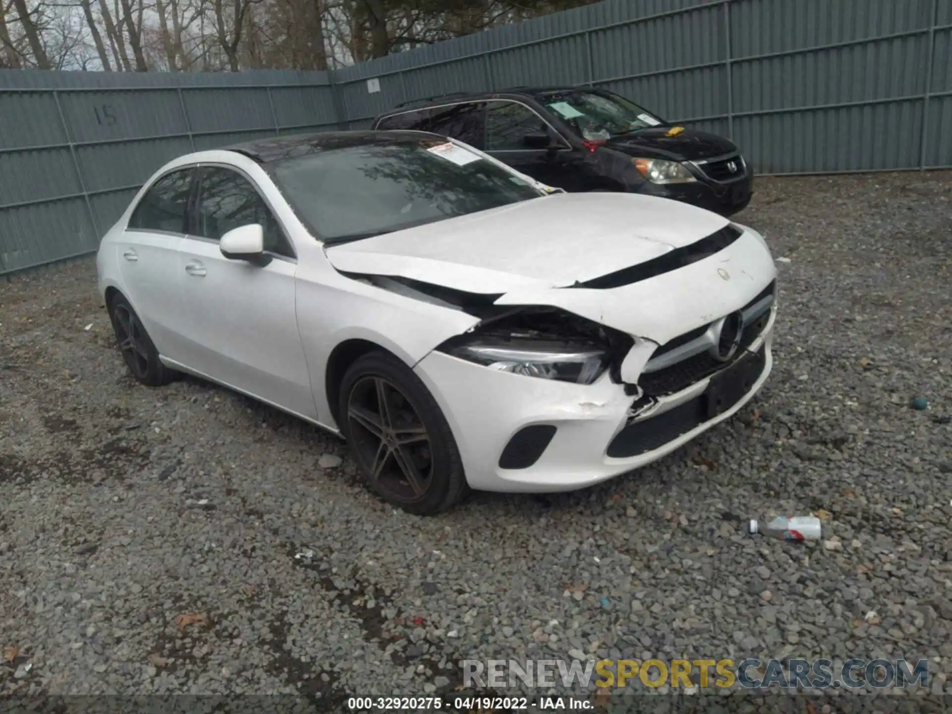 1 Photograph of a damaged car WDD3G4FB4KW020332 MERCEDES-BENZ A-CLASS 2019