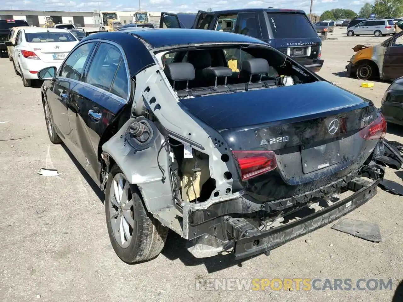 3 Photograph of a damaged car WDD3G4FB5KW025099 MERCEDES-BENZ A-CLASS 2019