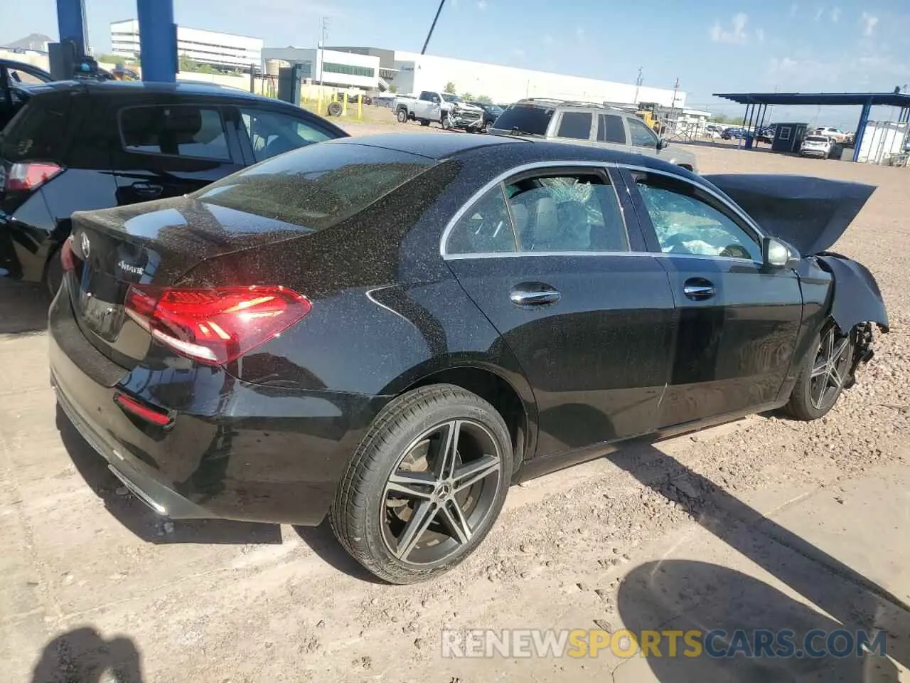3 Photograph of a damaged car WDD3G4FB6KW020297 MERCEDES-BENZ A-CLASS 2019