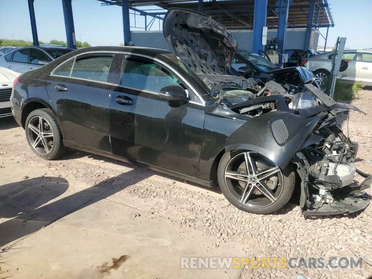4 Photograph of a damaged car WDD3G4FB6KW020297 MERCEDES-BENZ A-CLASS 2019